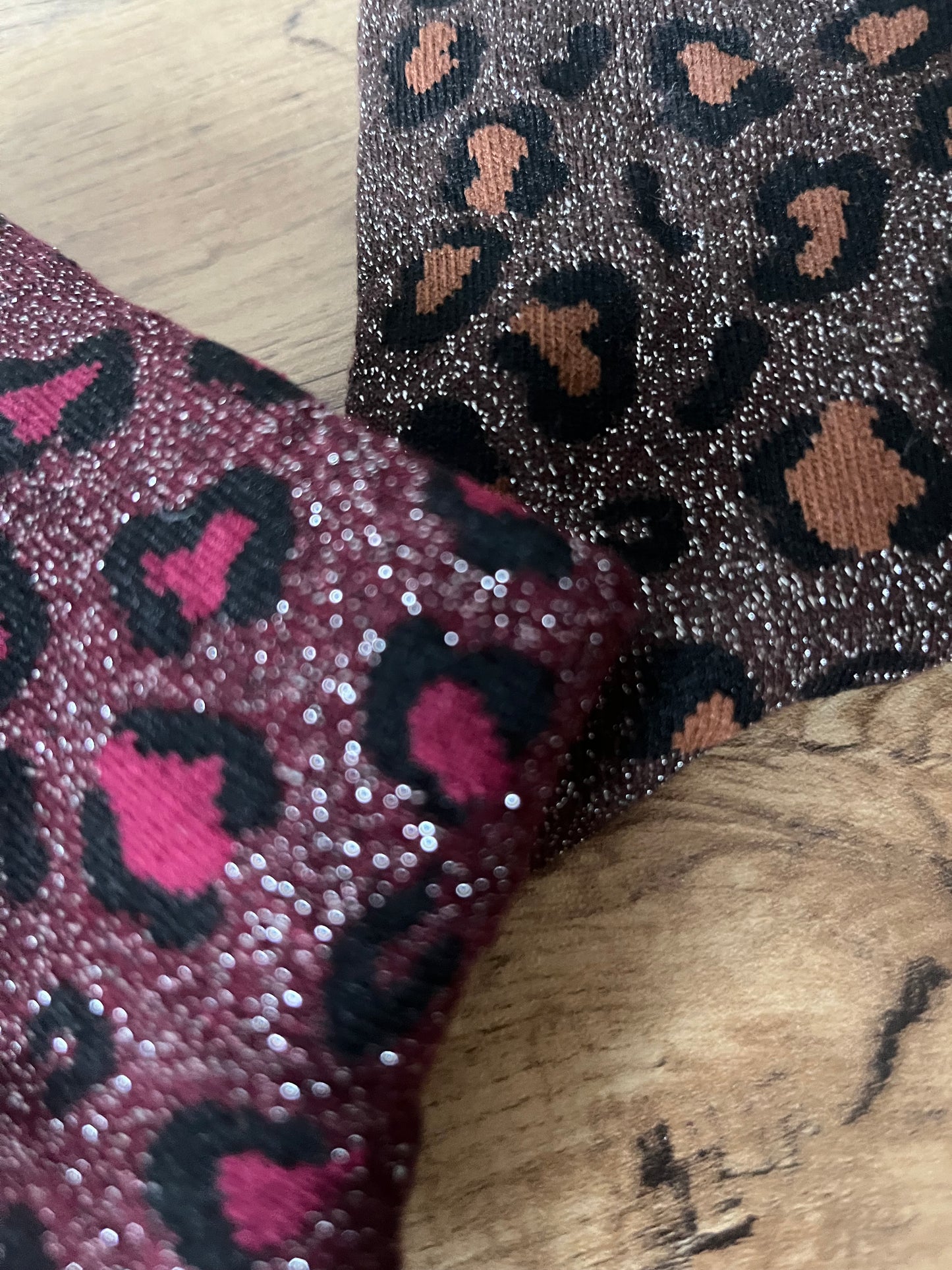 Chaussettes Léopard colors