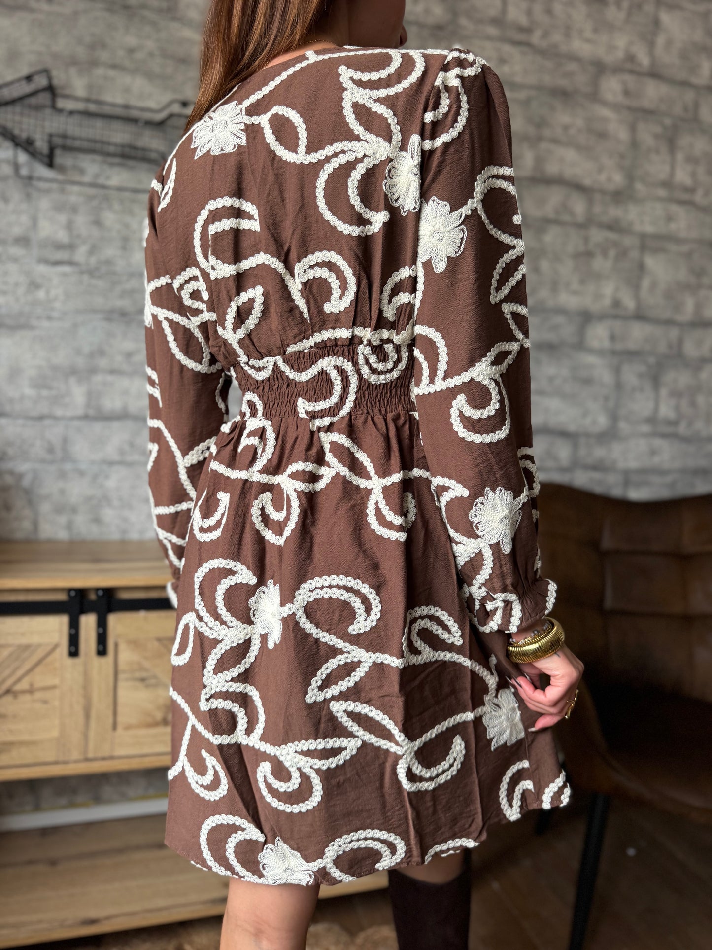 Robe Mona Marron