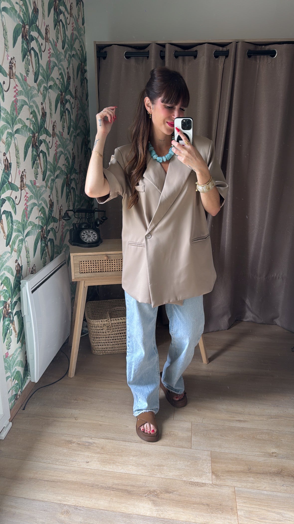 Veste Charly Taupe