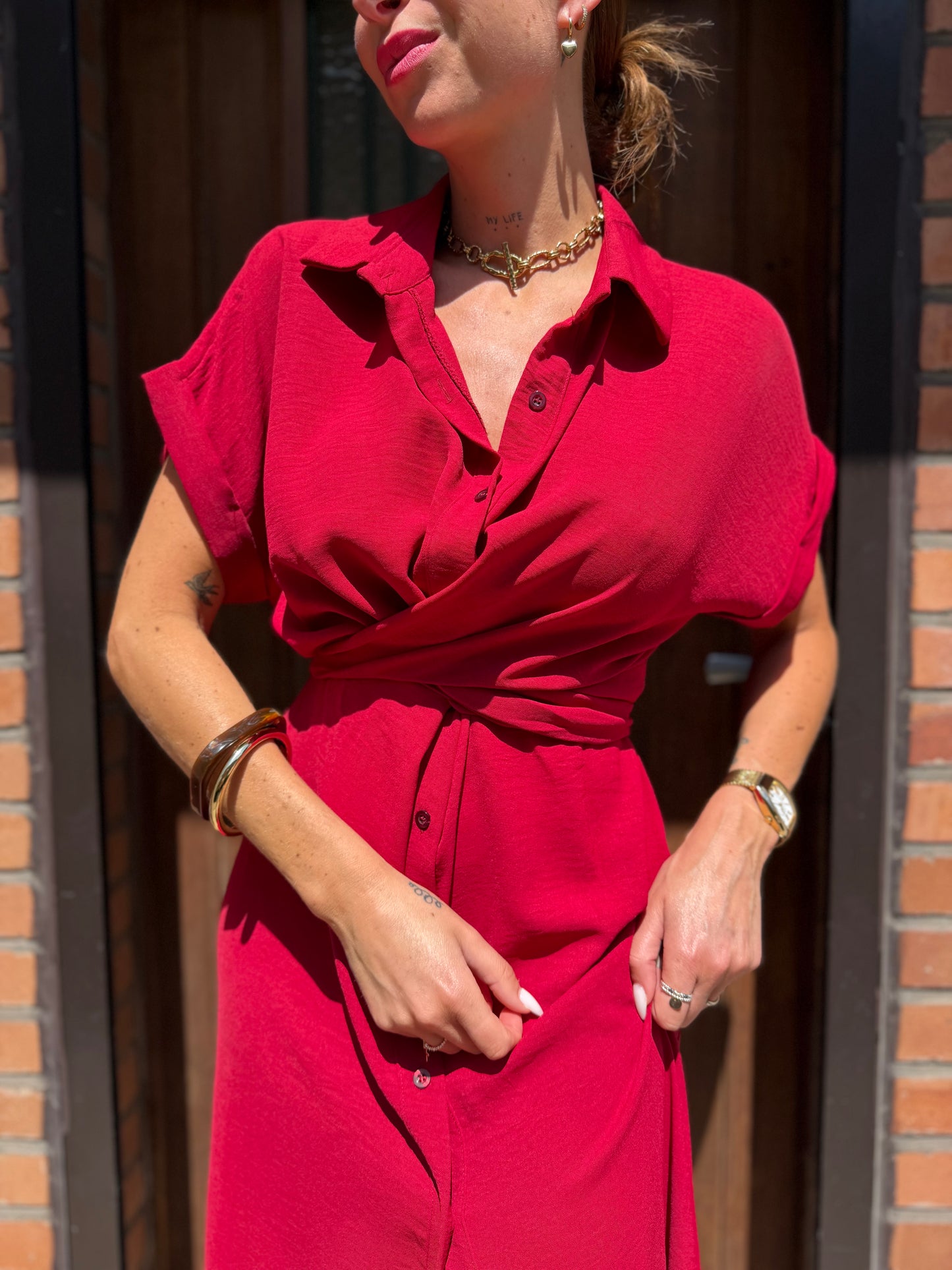 Robe Louise Bordeaux