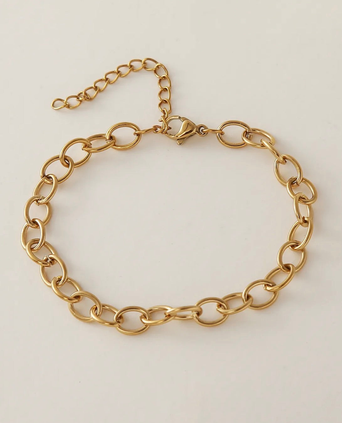 Bracelet Chaîne Doré