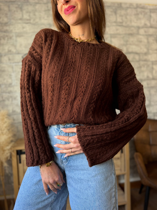 Pull Eden Chocolat