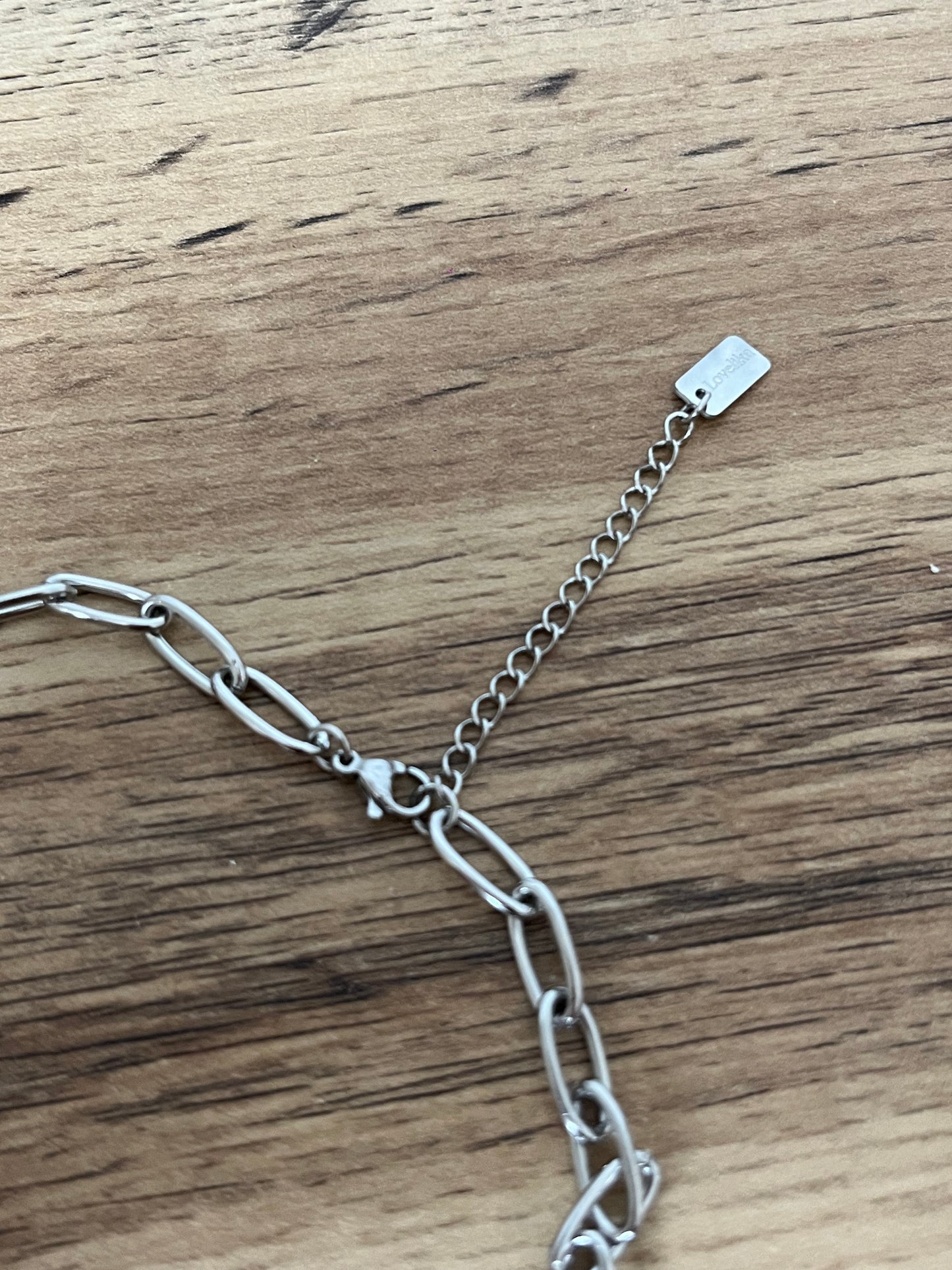 Collier Anneau Argent