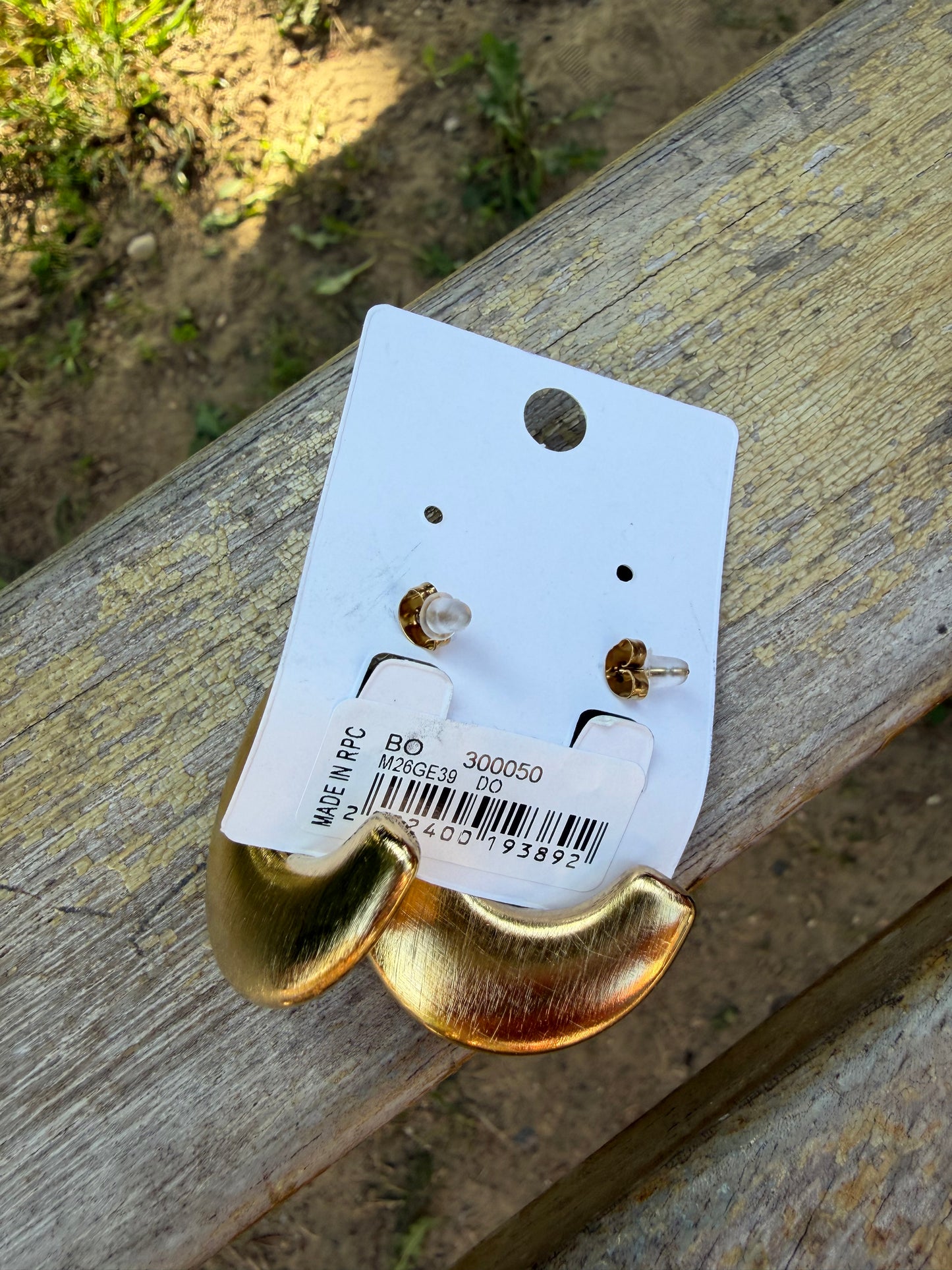 Boucle D’oreille Demi Créole