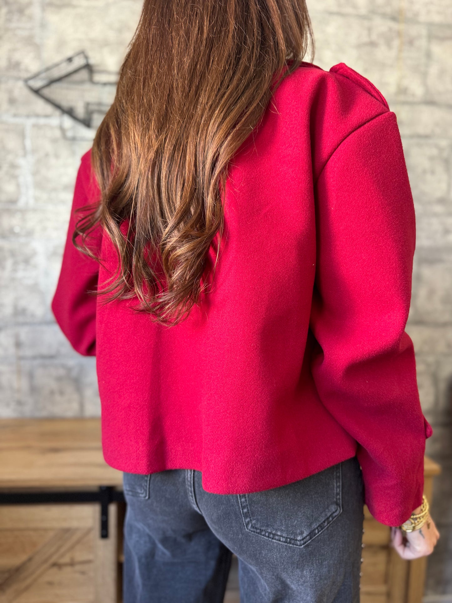 Veste Elys Rouge