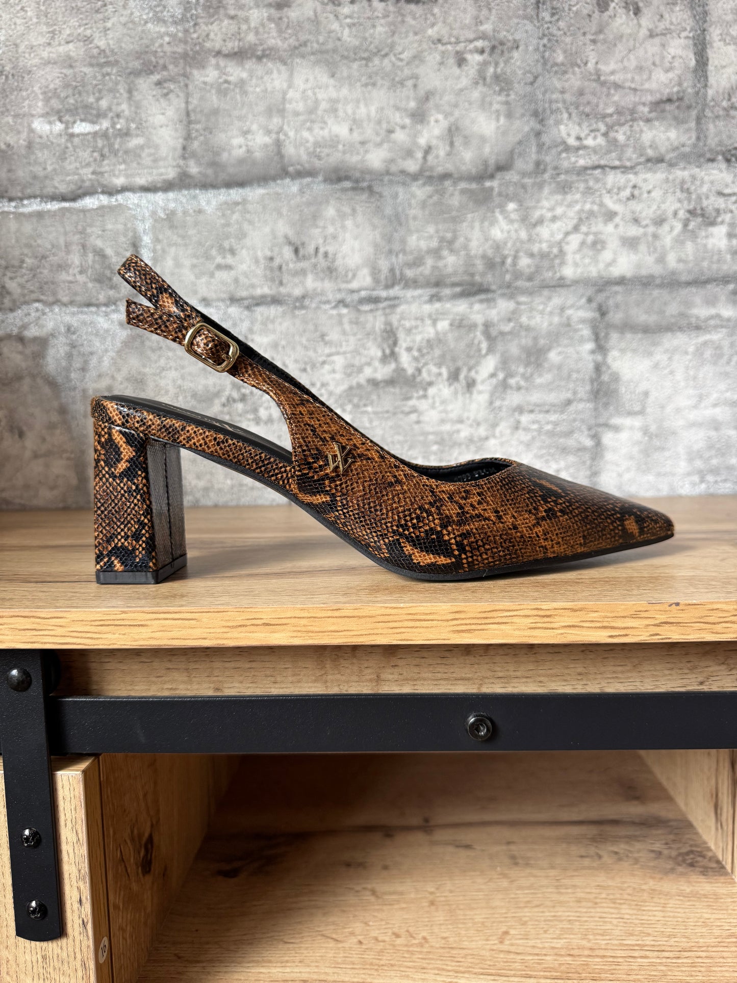 Escarpins Vanessa Wu PYTHON CAMEL