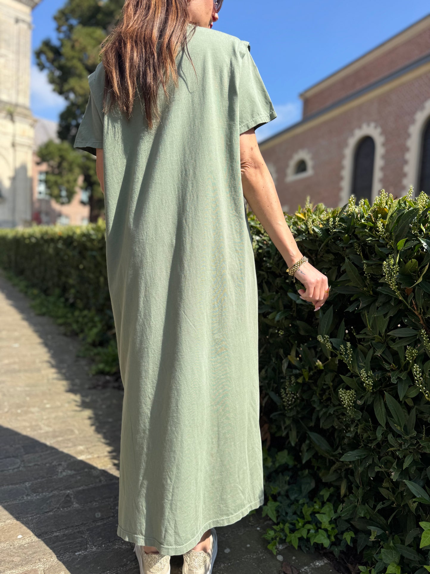 Robe Tee-Shirt Kaki