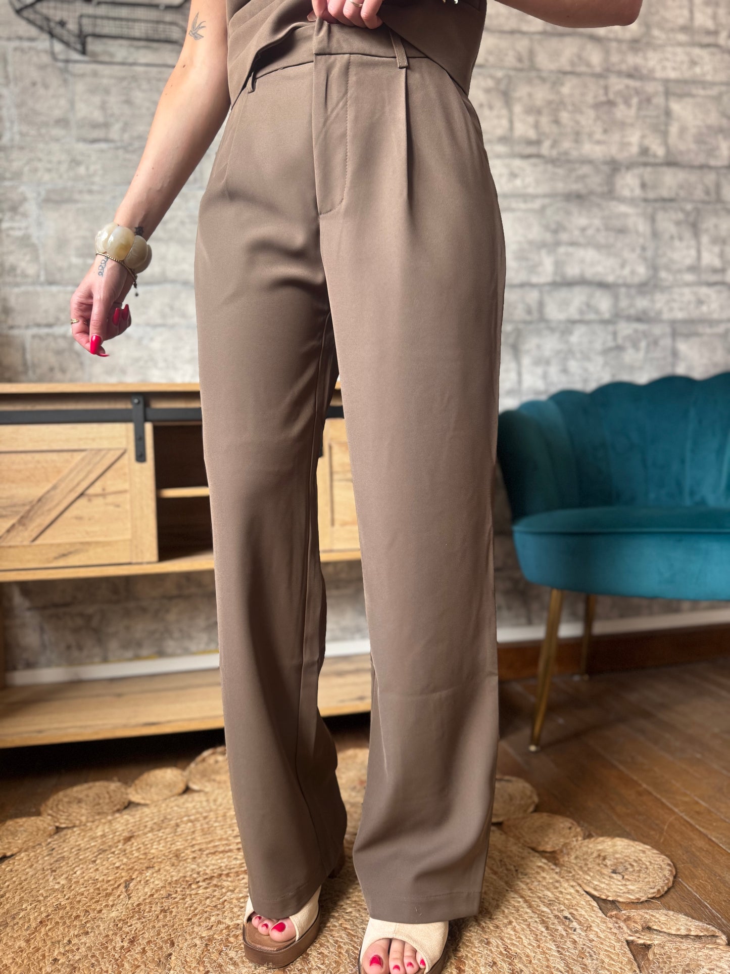 Pantalon François Chocolat