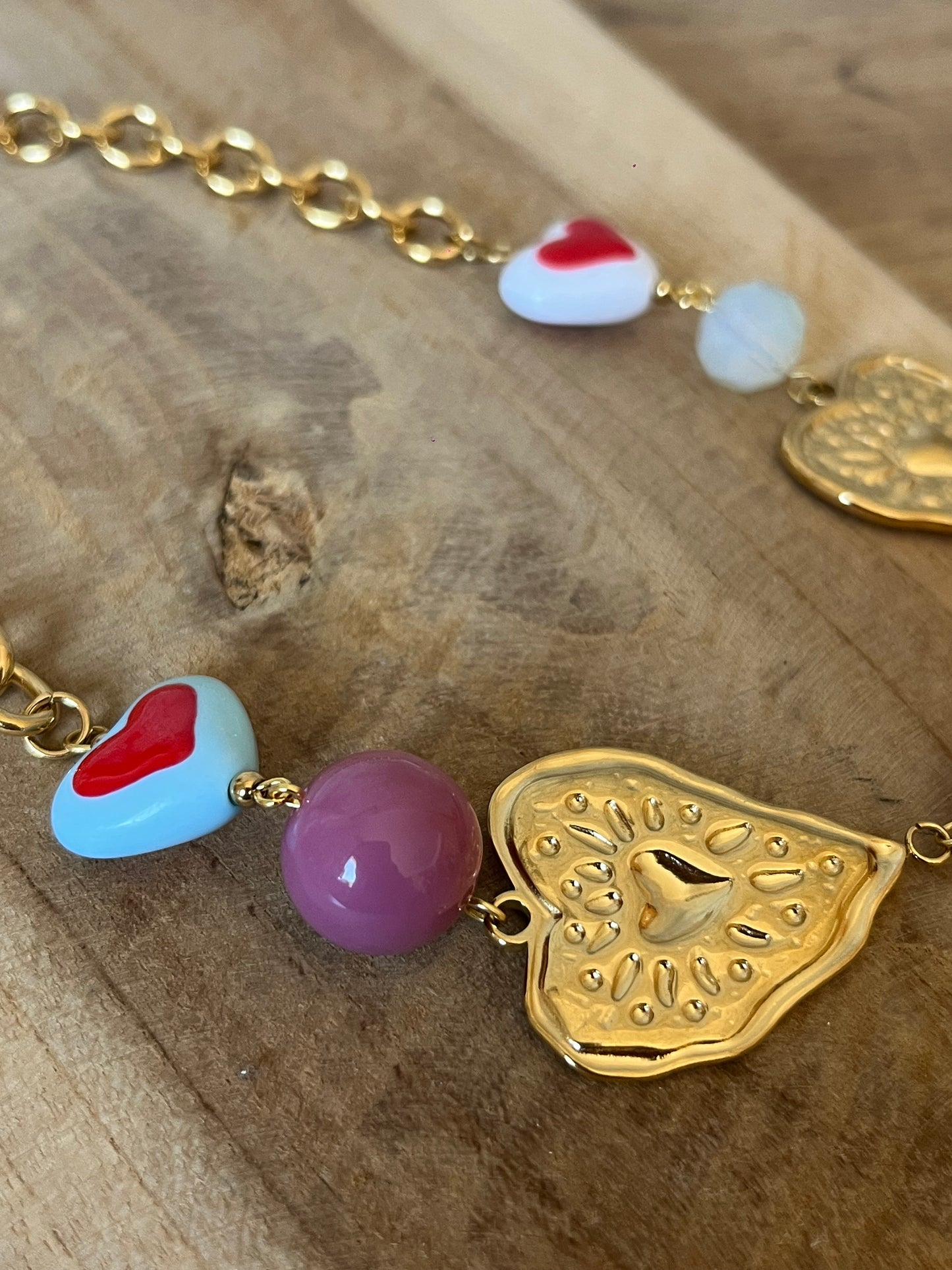 Collier Cœur Color