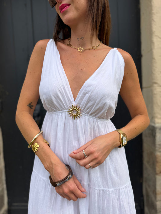 Robe Alma Blanc