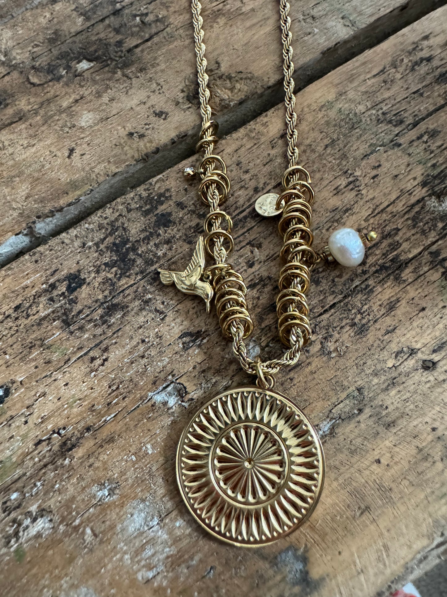 Collier Rond & Breloques