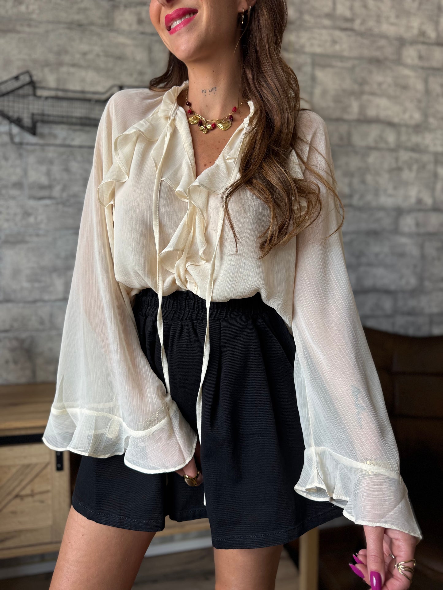 Blouse Serena Écru