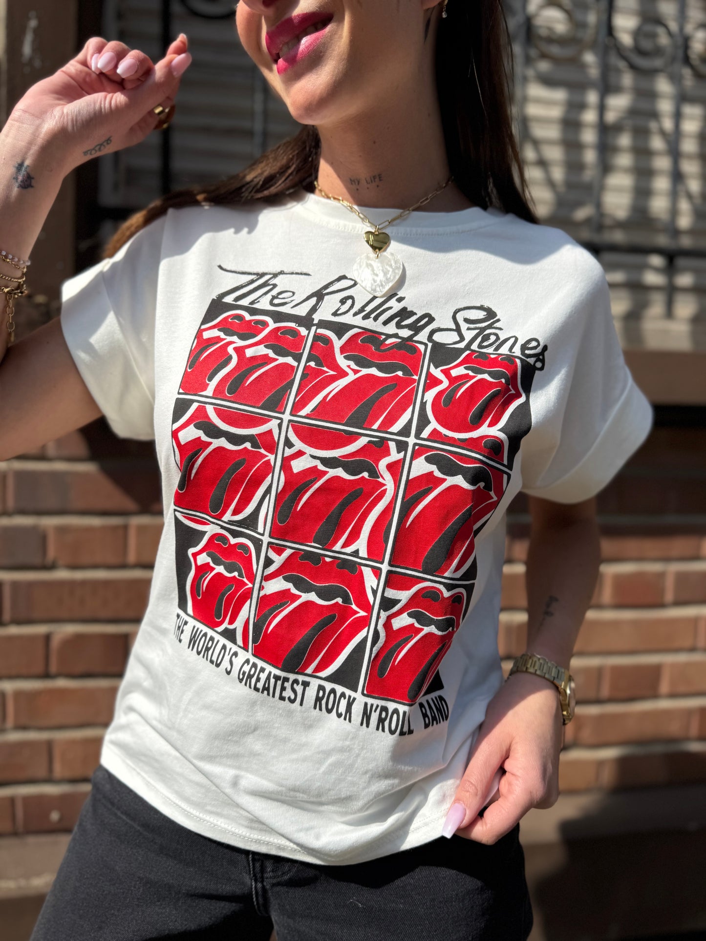 Tee-Shirt Rolling Stone