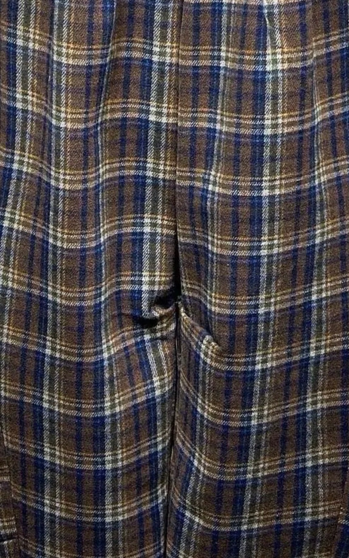 Pantalon M. Carreaux Brown