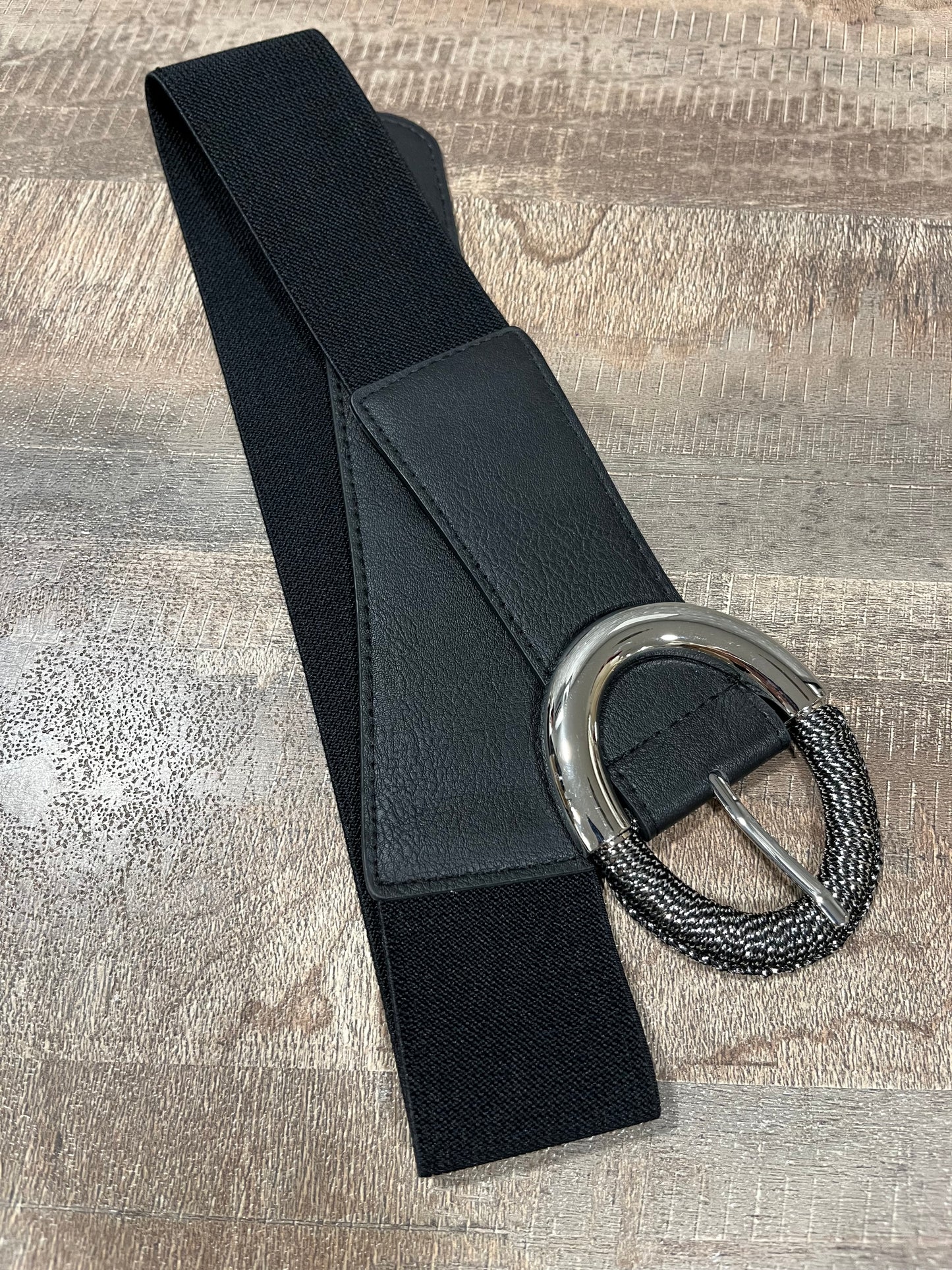 Ceinture Noir Paillettes
