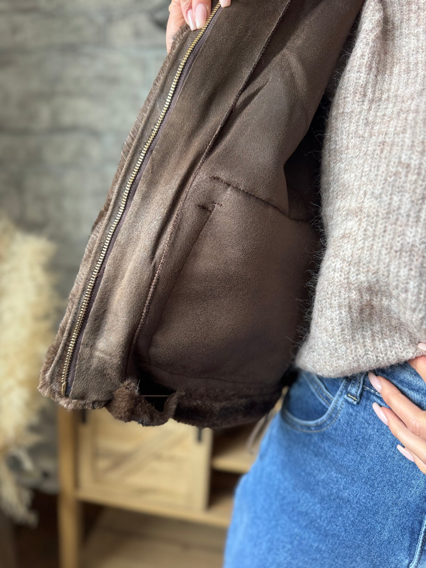 Manteau Cannelle