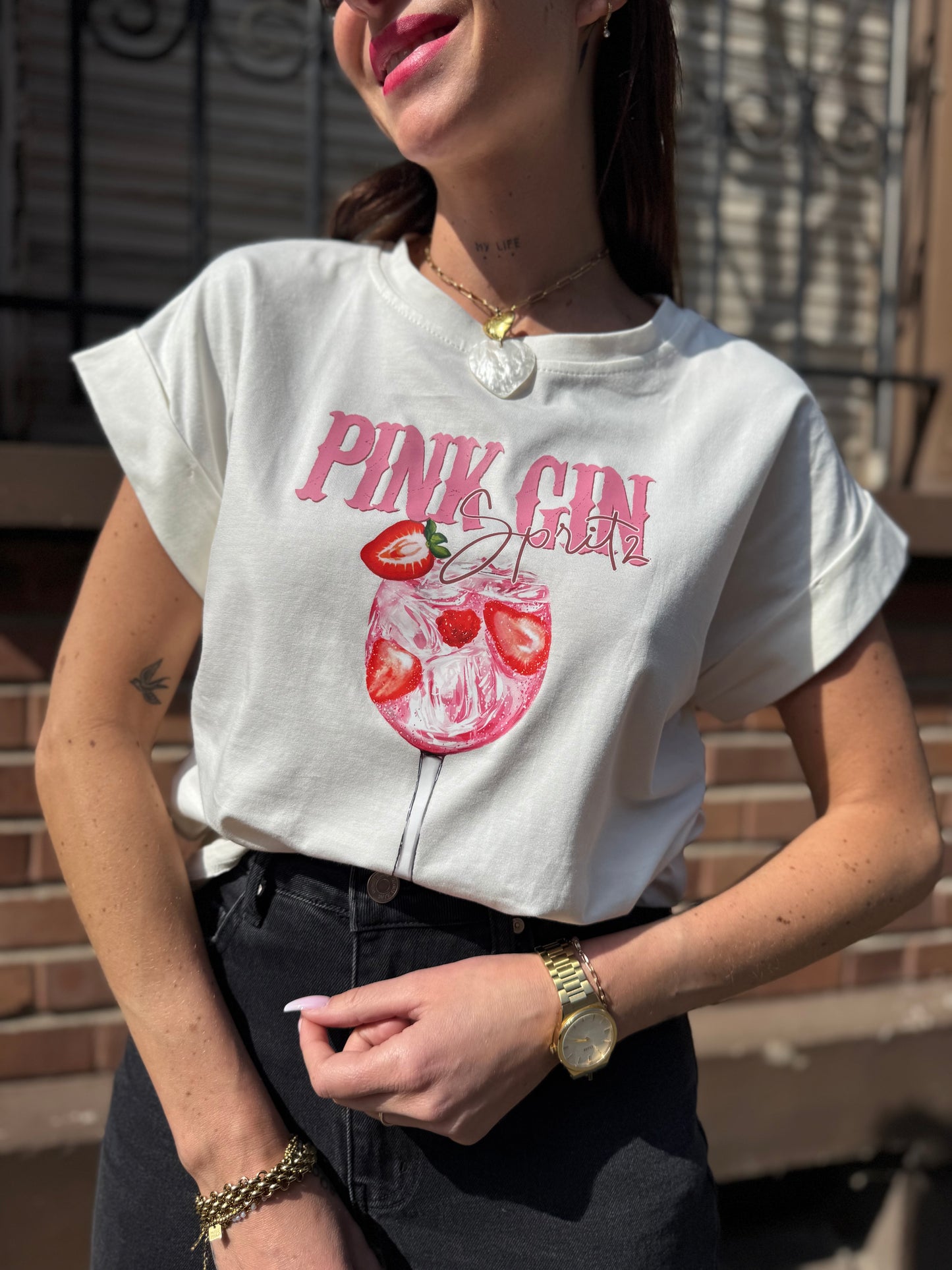 Tee-Shirt Pink Gin