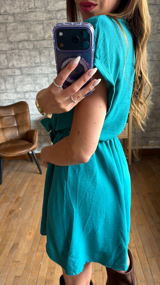 Robe Caline Bleu Océan