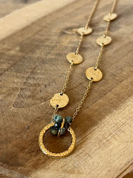 Collier Cercle Doré