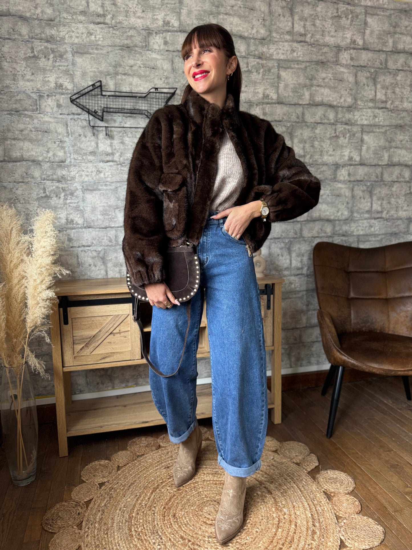 Manteau Cannelle