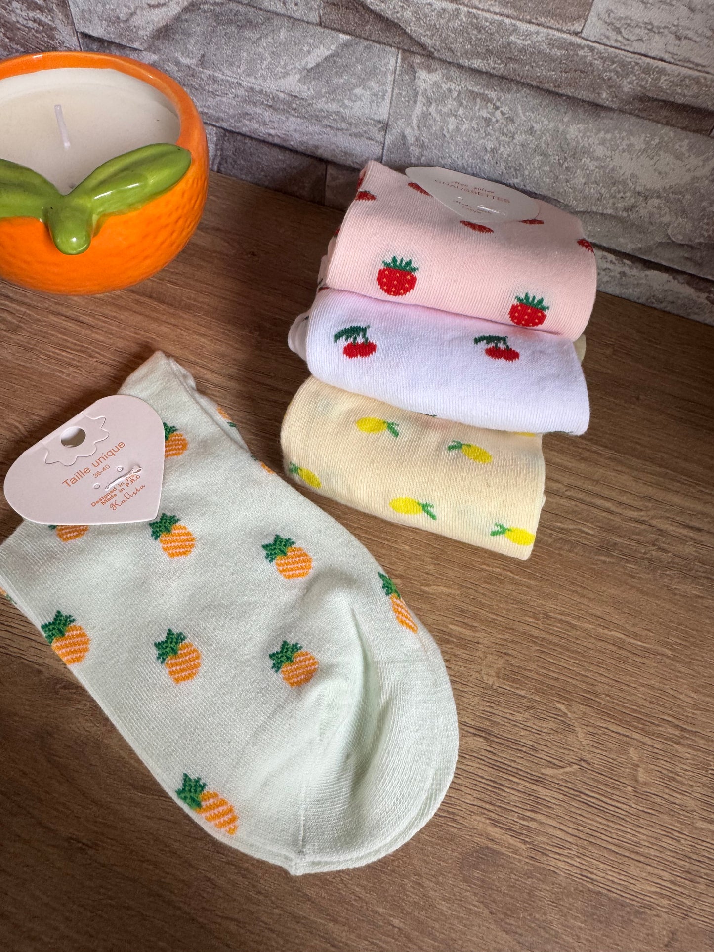 Chaussettes Fruits