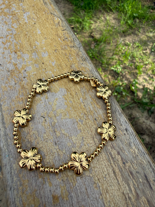 Bracelet Élastique Fleurs