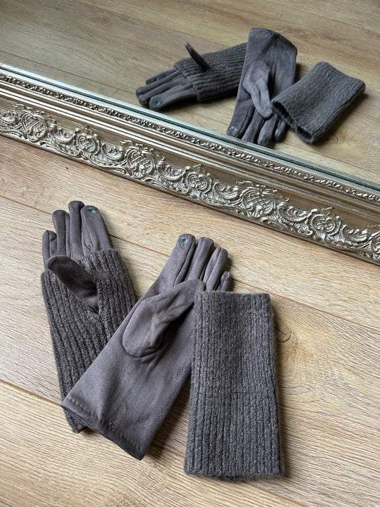Gants/Mitaine Gris