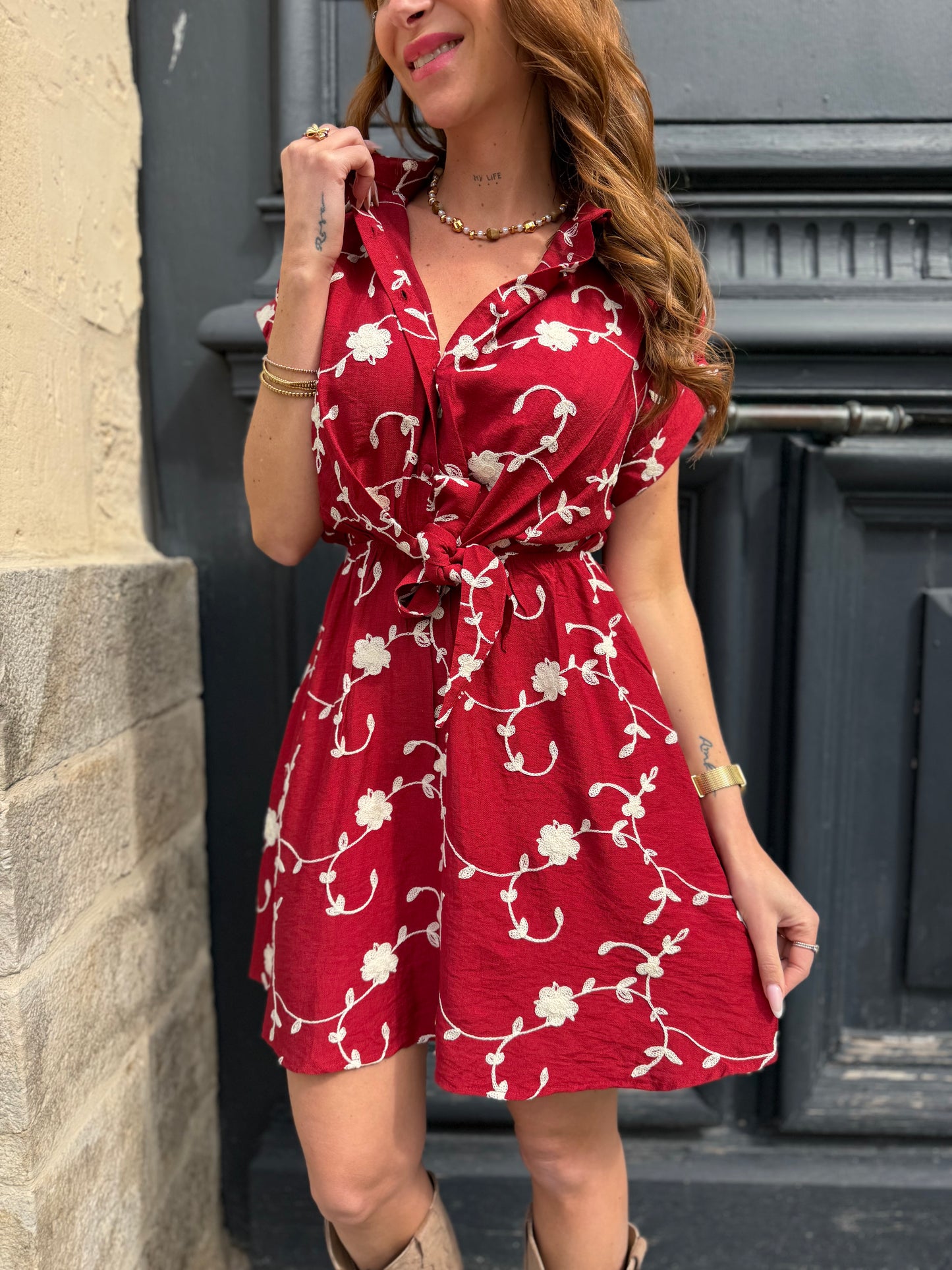 Robe Stella Bordeaux