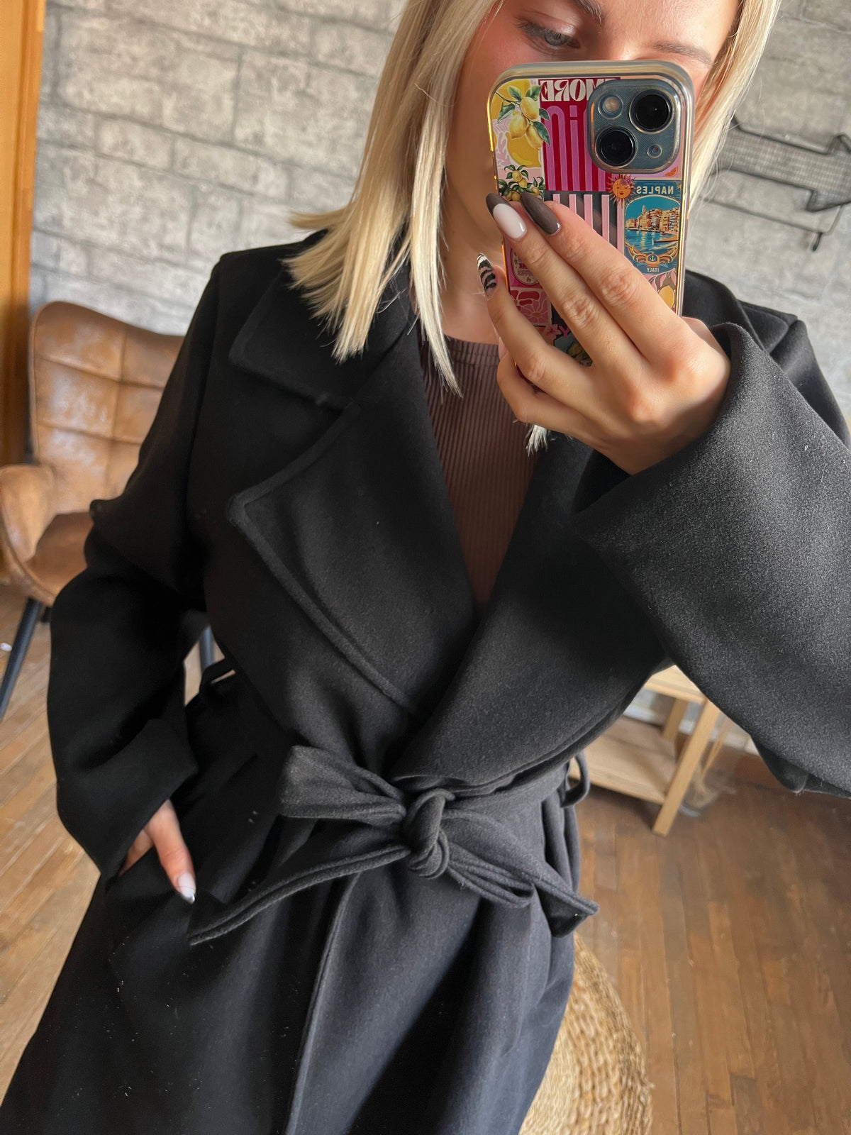 Trench Antony Noir