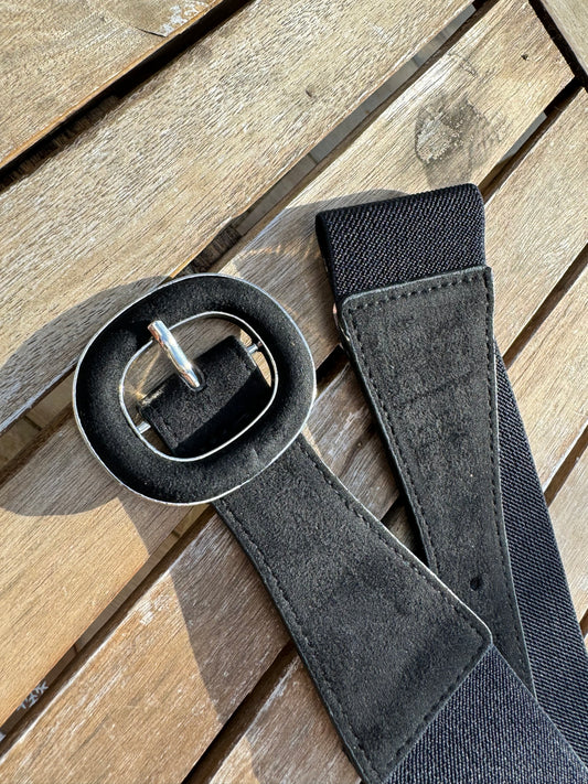 Ceinture Suédine Noir