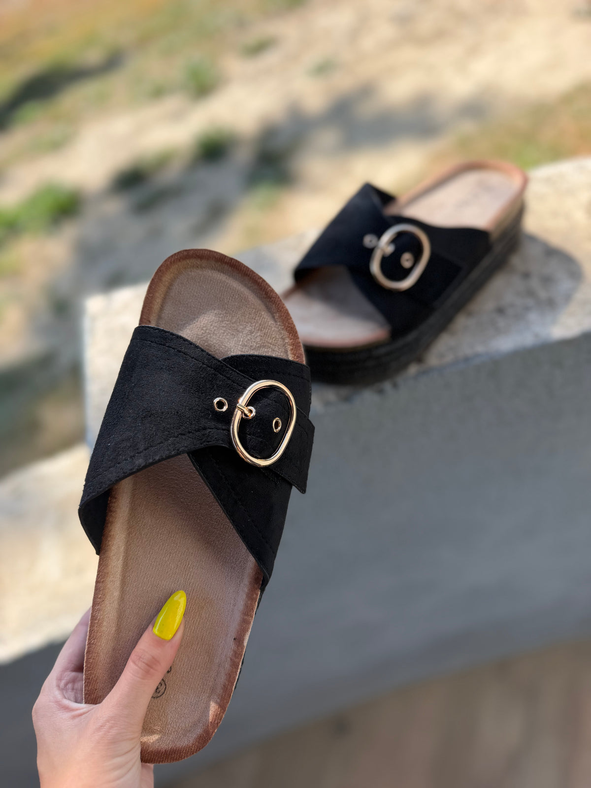 Sandales Vanille Noir