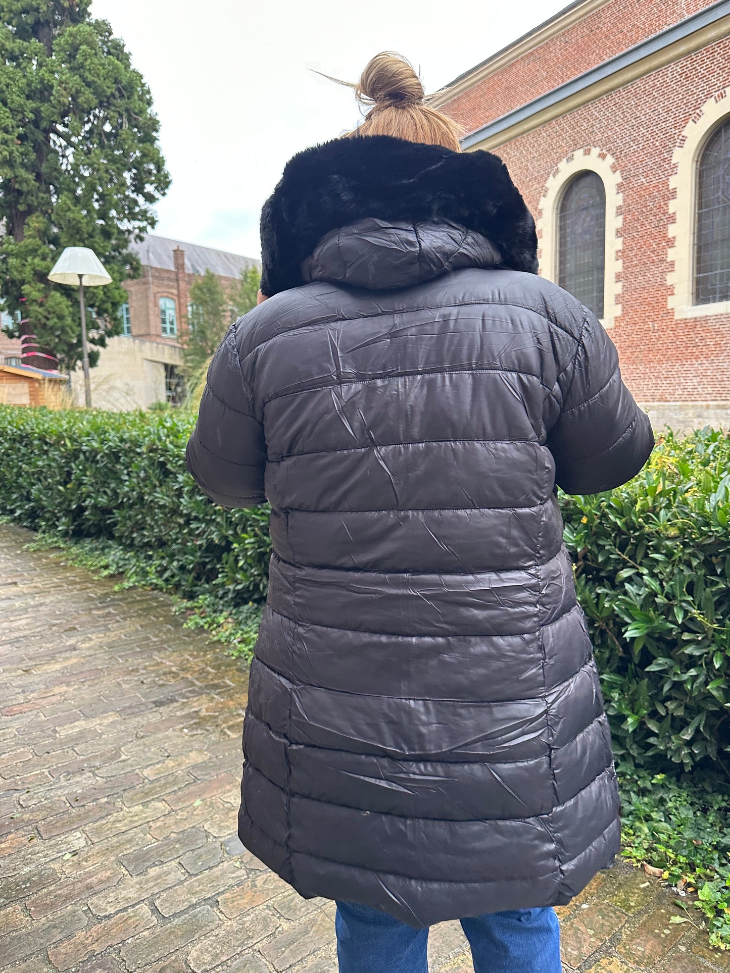 Parka Noir (Réversible Doudoune) Pulpeuse