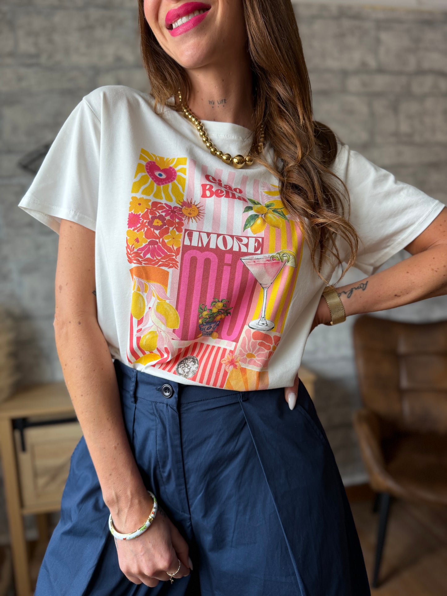 T Shirt Ciao Bella