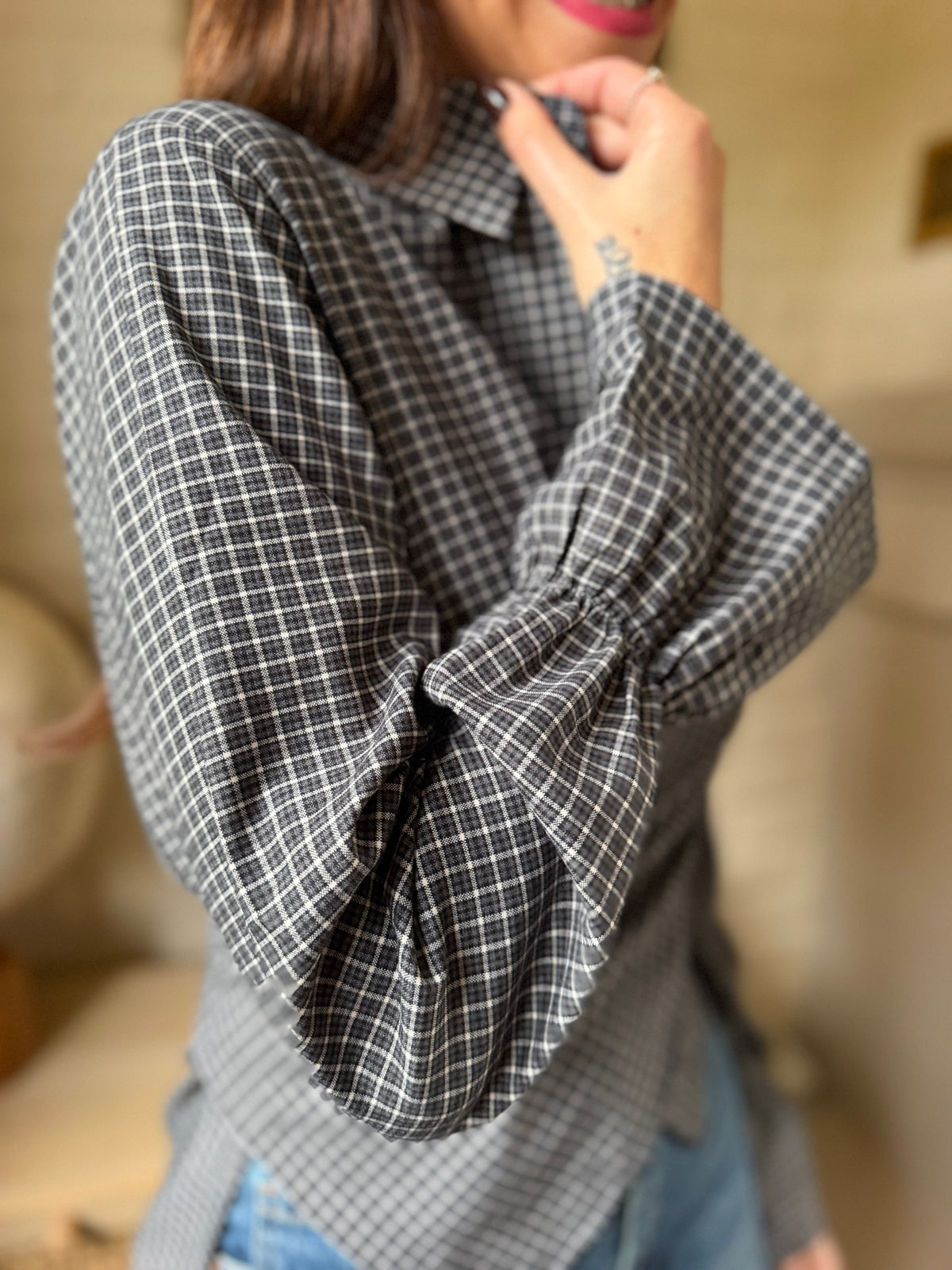 Chemise Alyzée Noir