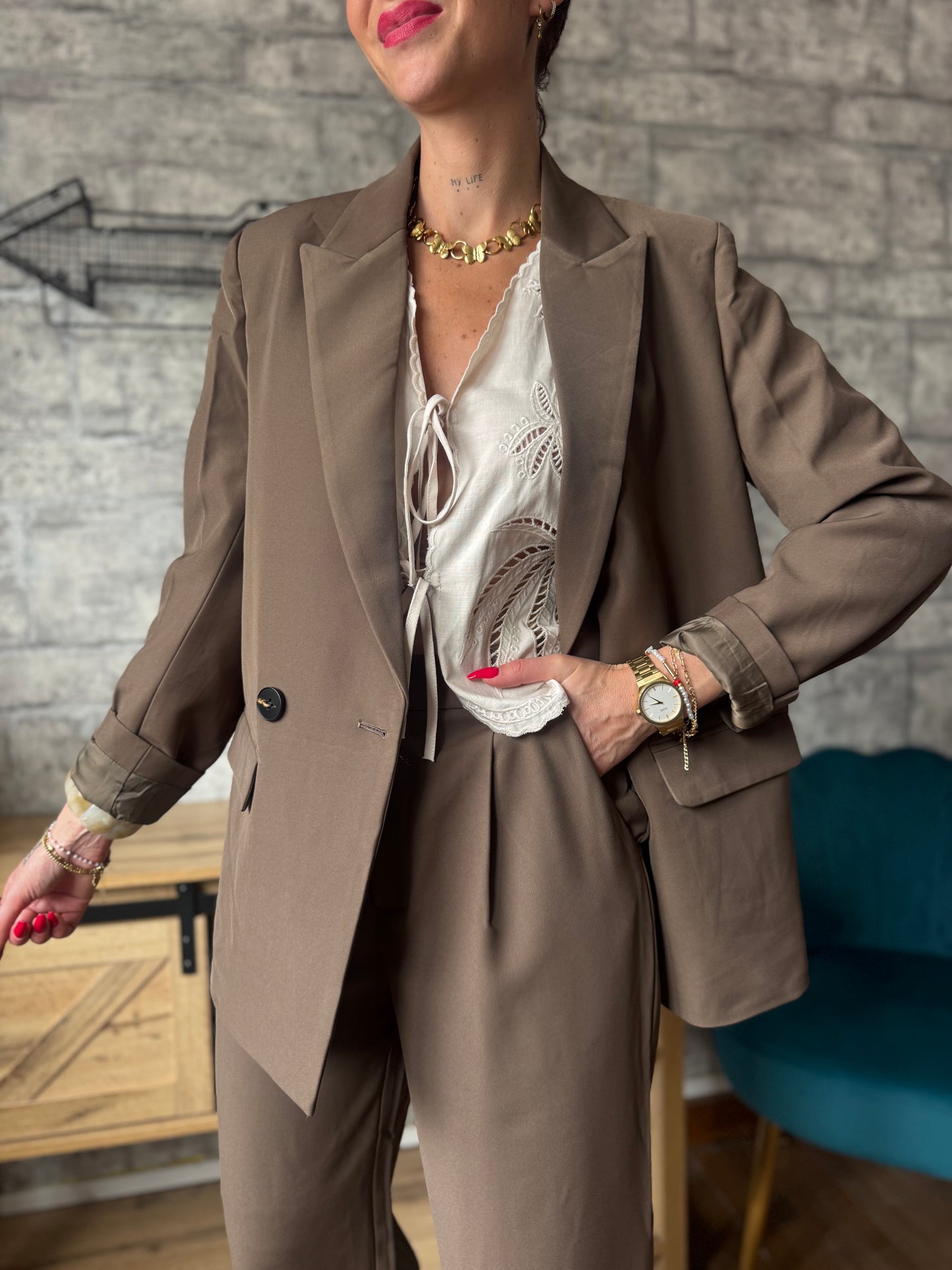 Blazer François Chocolat