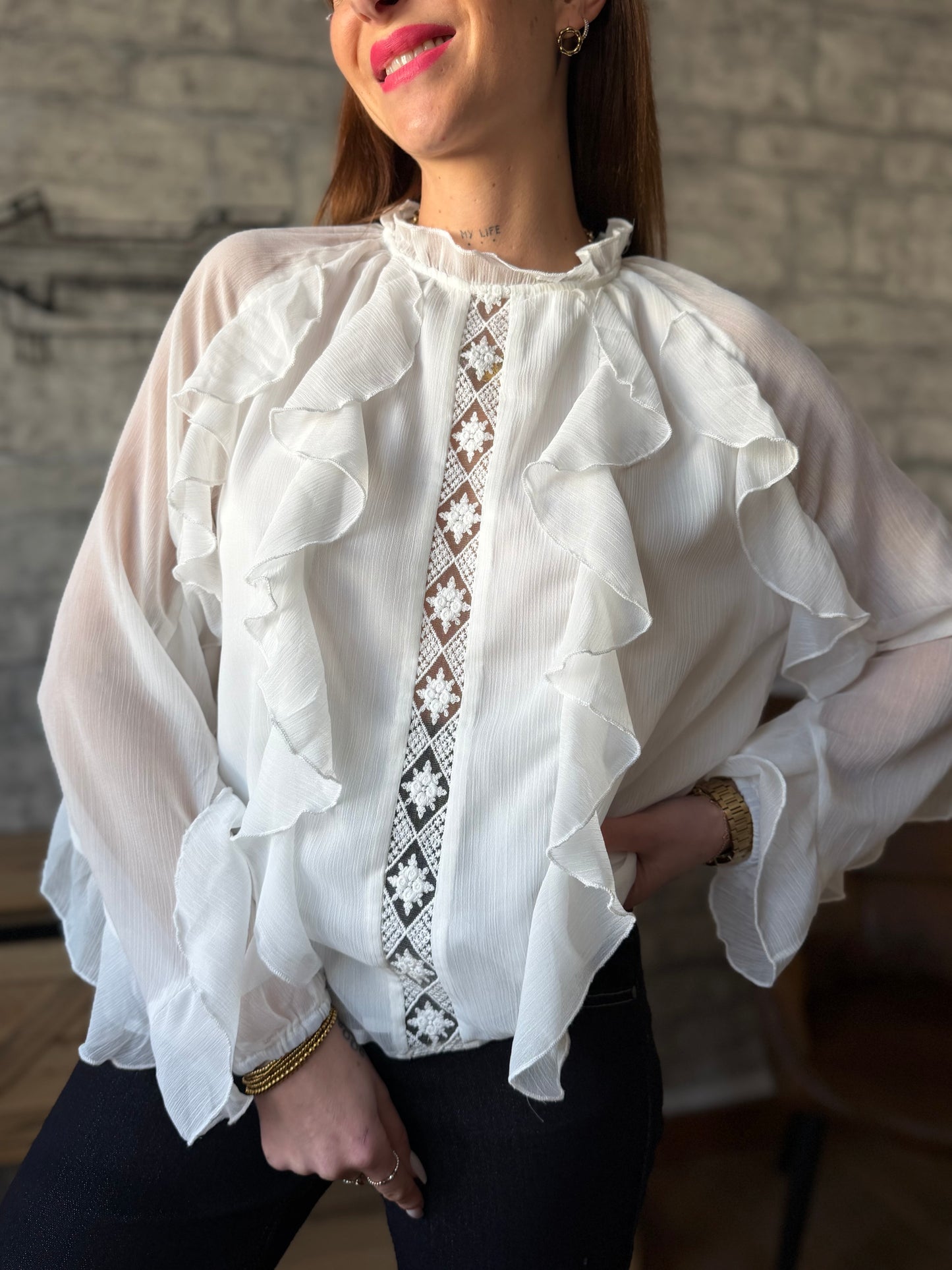 Blouse Cynthia Blanc