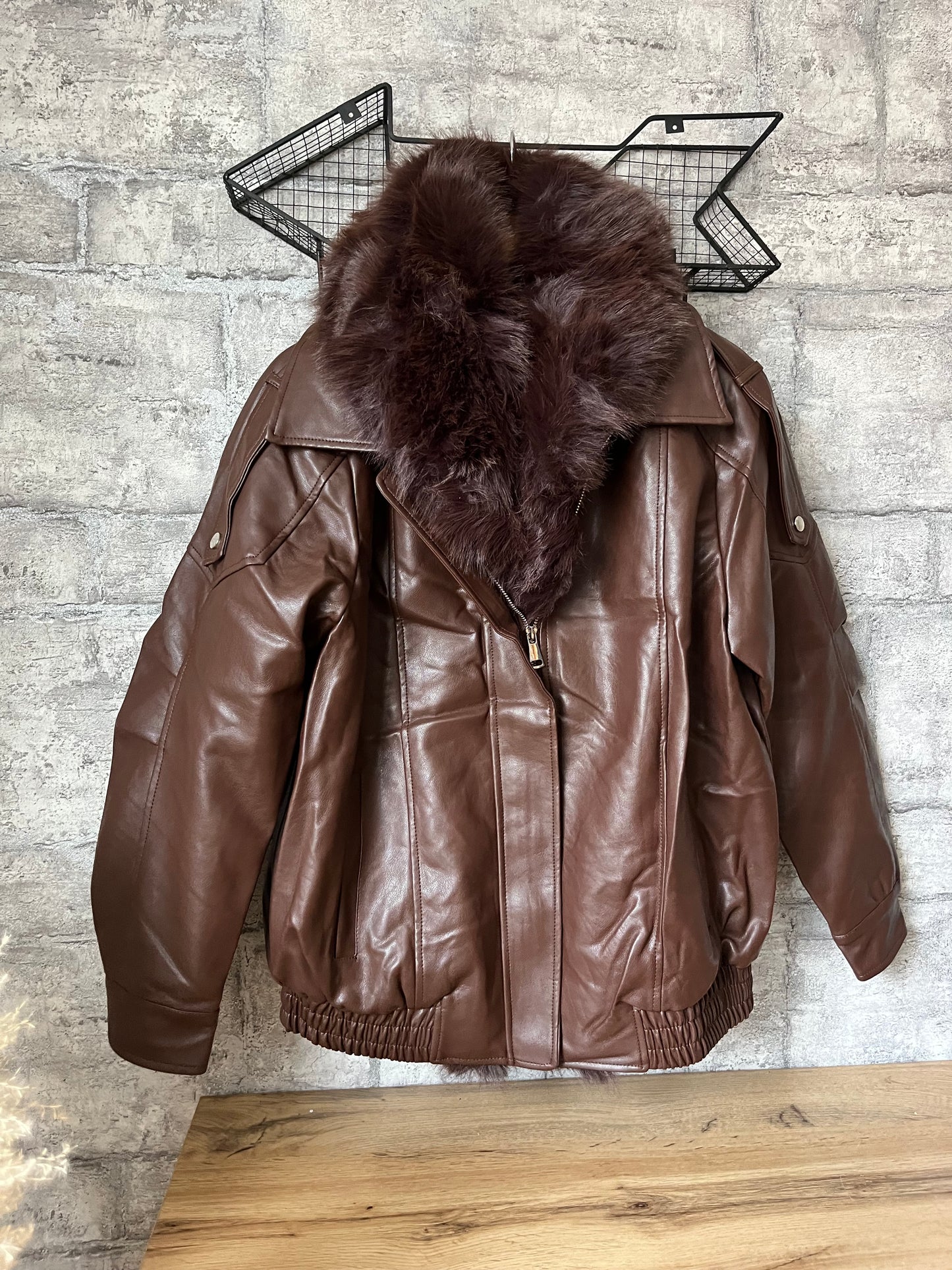 Veste Artika Chocolat (fourrure amovible)