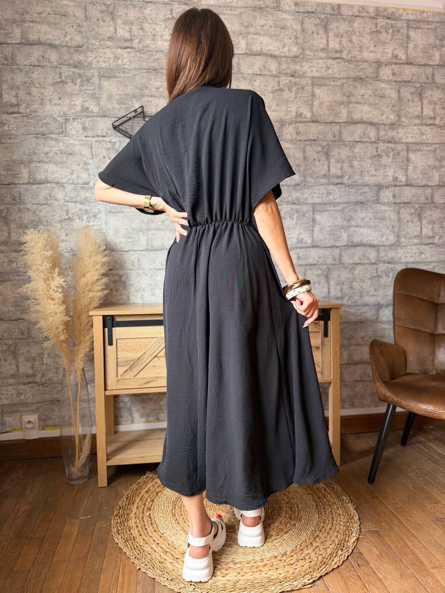 Robe Longue Coline Noir