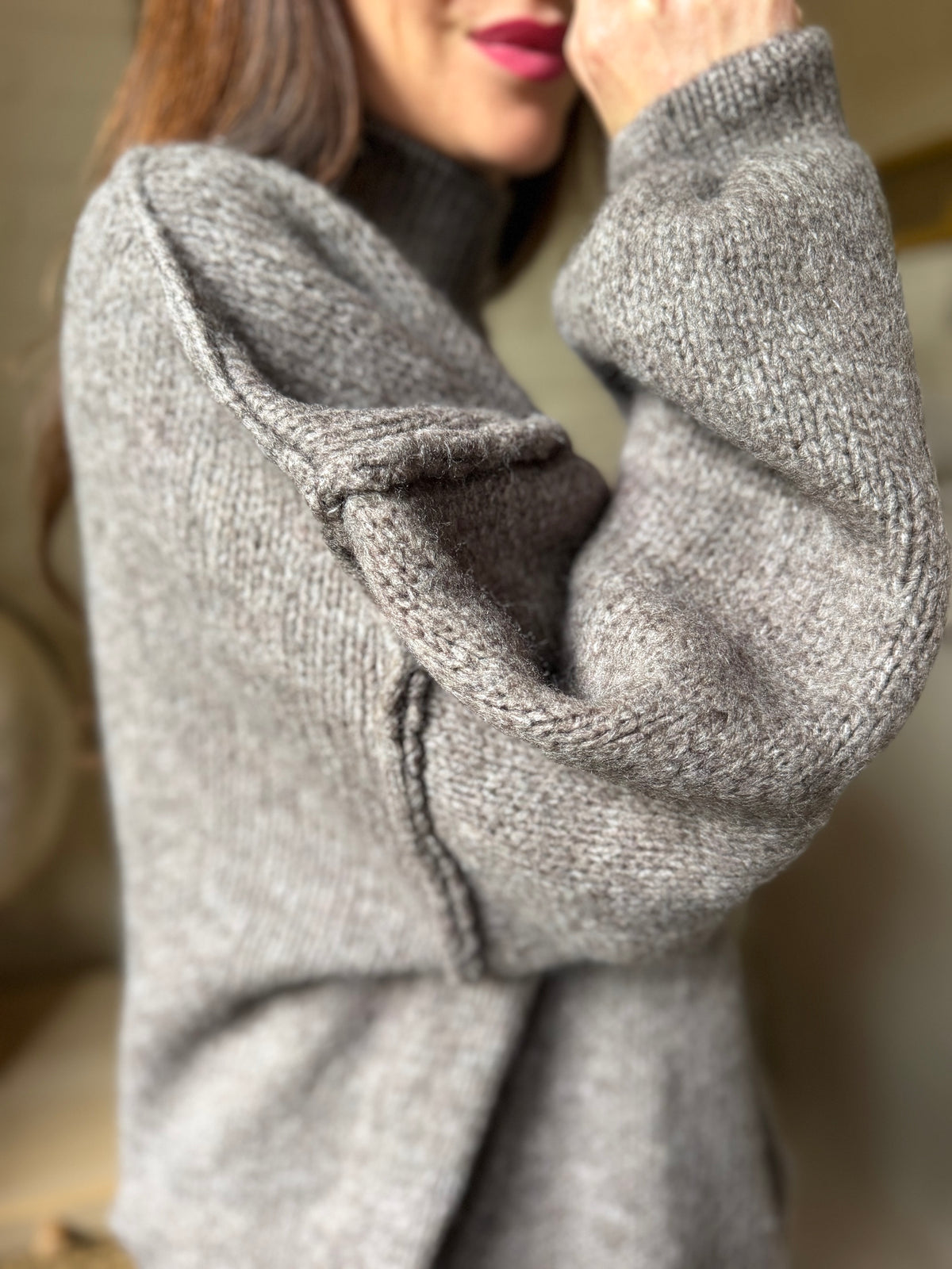 Pull Émilien Taupe