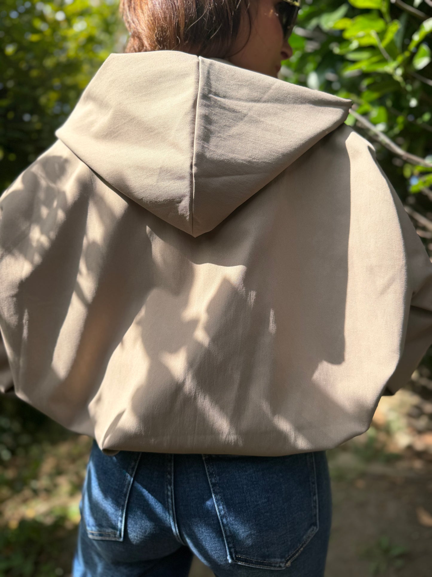 Veste Capuche Sable