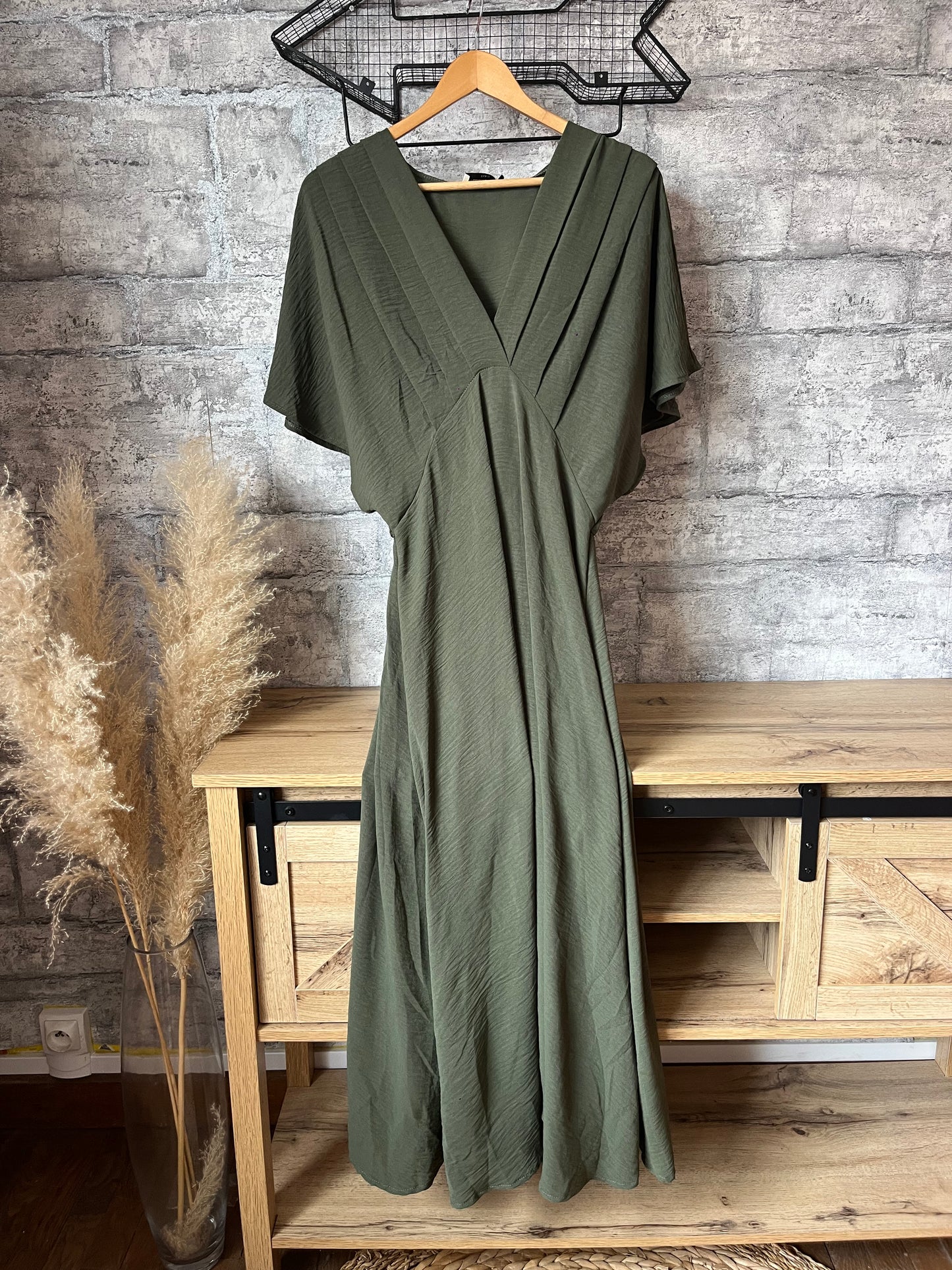 Robe Longue Coline Kaki