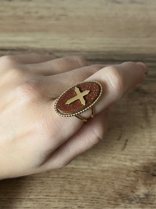 Bague Croix