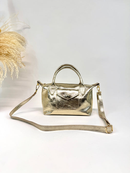 Sac CUIR Or