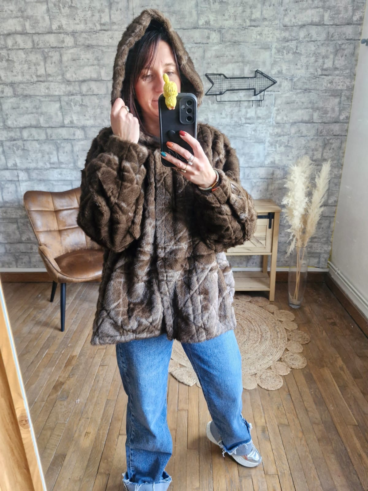 Manteau Paddy Chocolat