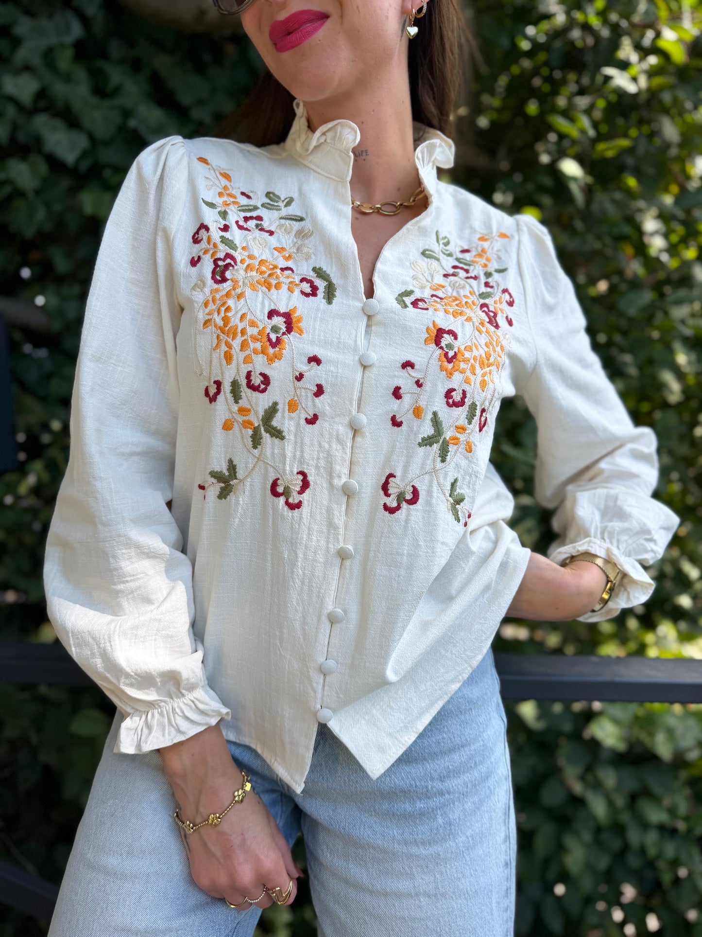 Chemise Broderie