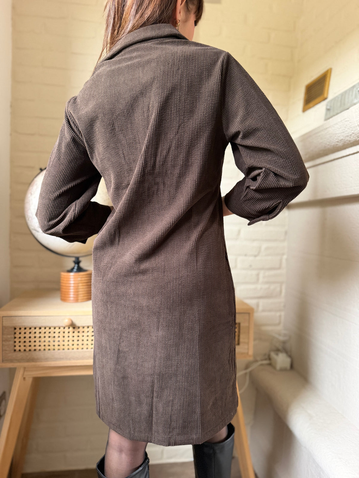 Robe Velours Chocolat