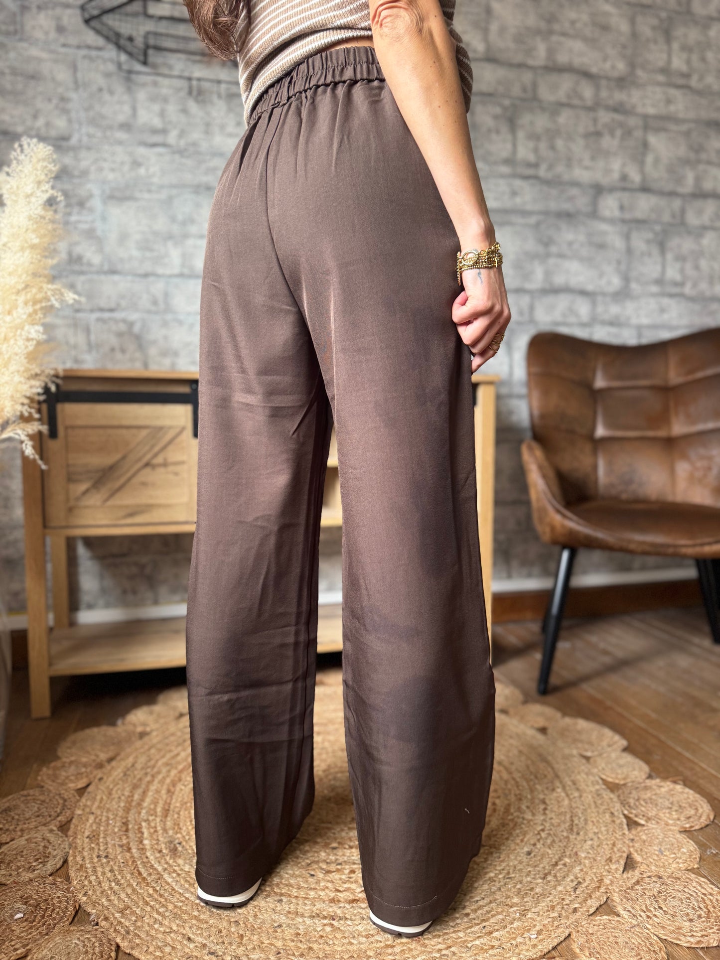 Pantalon Albert Marron
