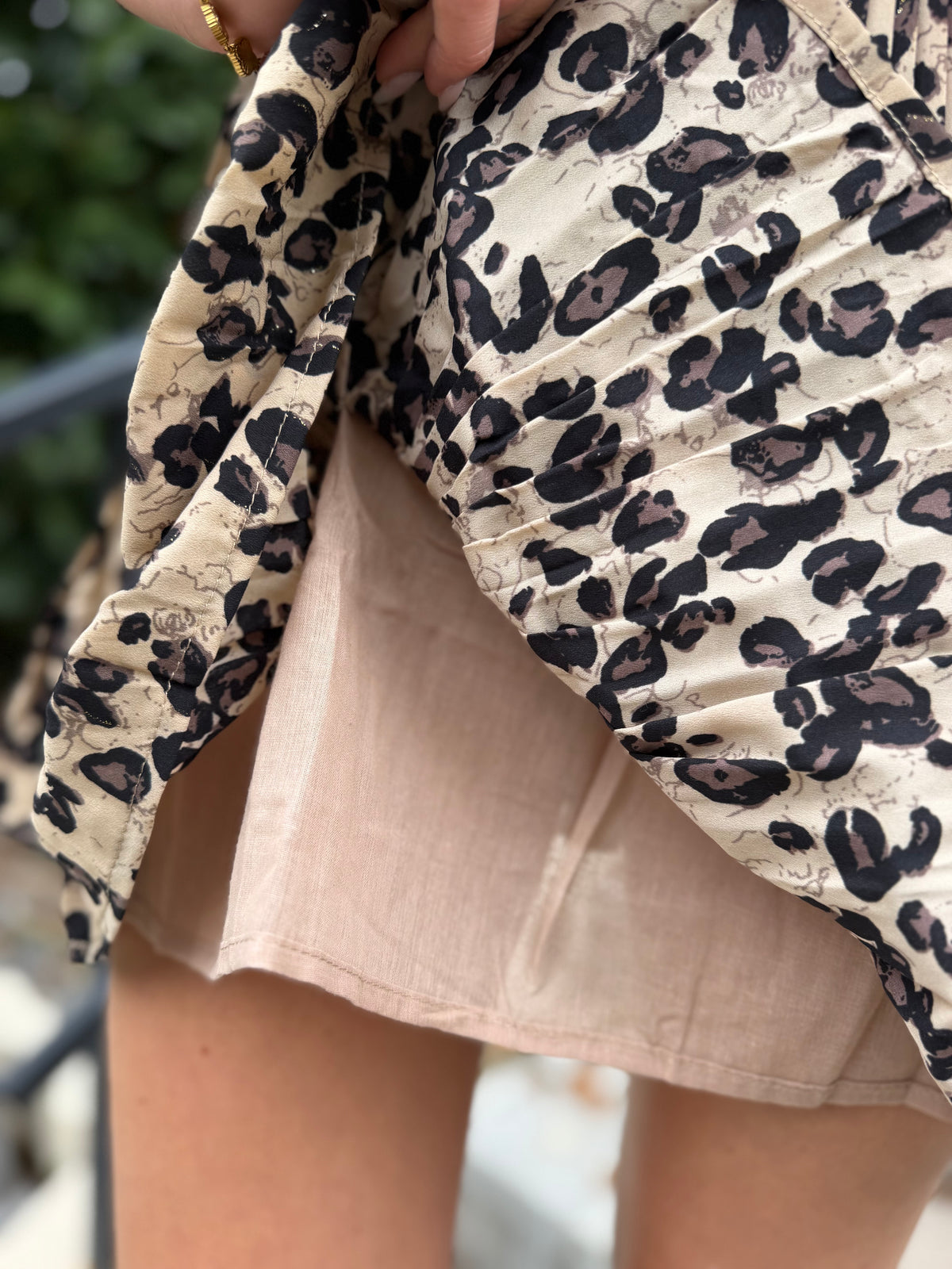Jupe Leopard