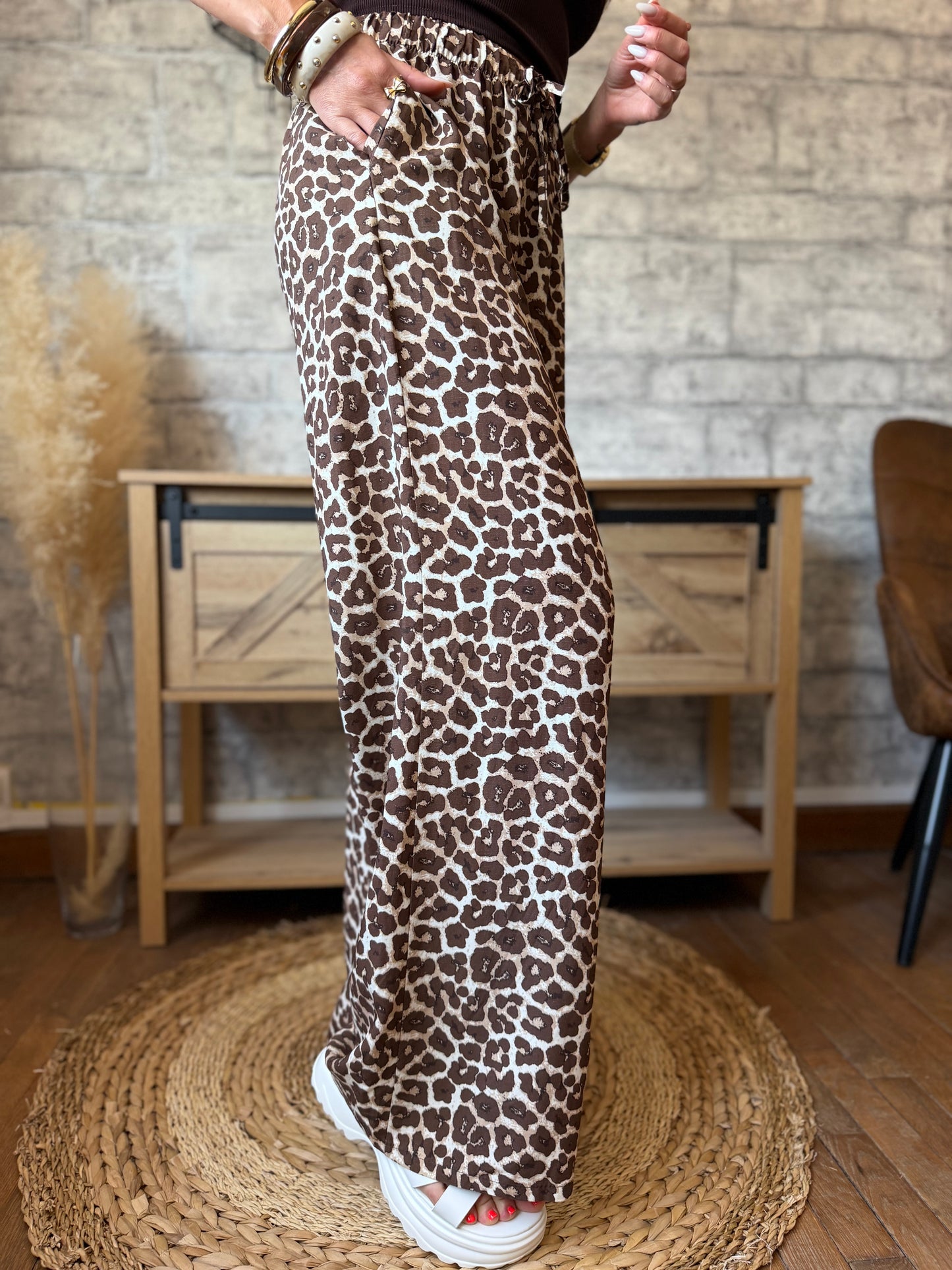 Pantalon Léopard