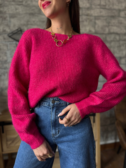 Pull Emma Reversible Fushia